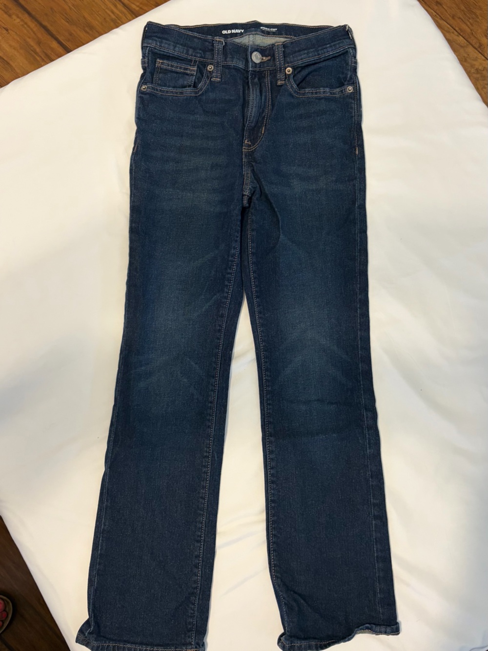 Boys Old Navy Indigo Blue Straight Leg Jeans